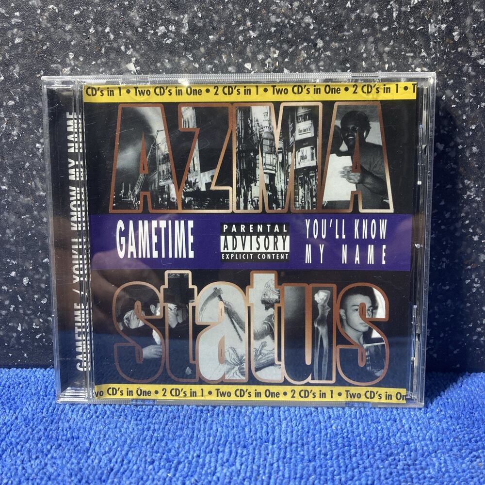 AZMA. Gametime & You’ll Know My Name CD